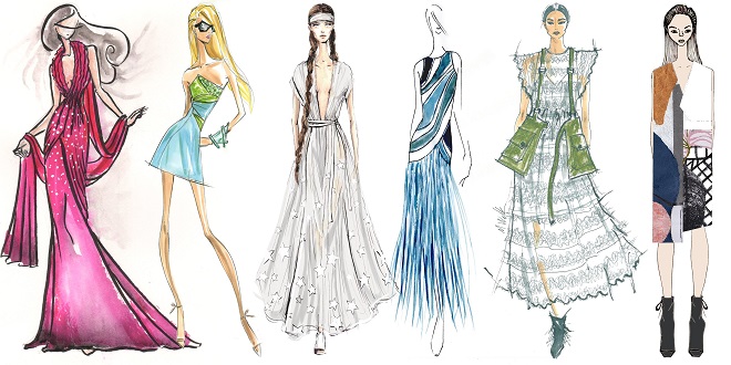 Step by step Contemporary Fashion Illustration Traditional Digital and Mixed Media